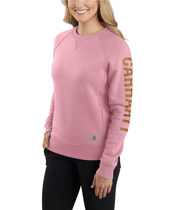 Carhartt women's midweight crewneck sweatshir hotsell