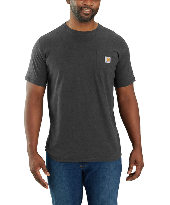 Carhartt Force Short-Sleeve Pocket T-Shirt - Carbon Heather at Dave's New York
