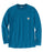 Carhartt Men's Long Sleeve Force Pocket T-Shirt - Marine Blue at Dave's New York