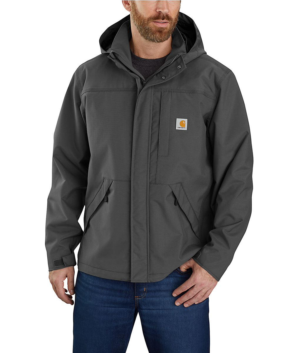 Carhartt Men's Waterproof Shoreline Jacket - Shadow — Dave's New York