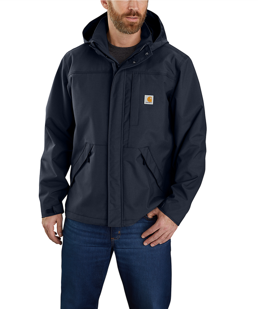 Carhartt Men s Waterproof Shoreline Jacket Navy Dave s New York