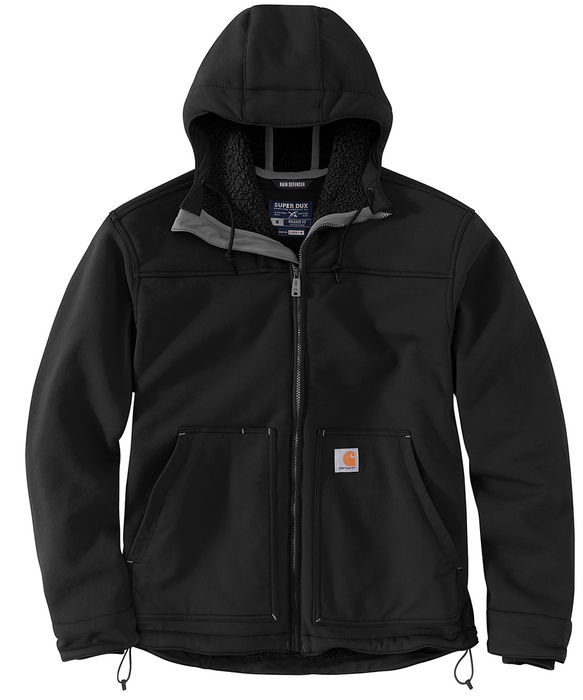 Carhartt Men's SuperDux Sherpa Lined Active Jacket - Black at Dave's New York