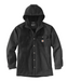 Carhartt Rain Defender Heavyweight Hooded Shirt Jacket - Black Heather at Dave's New York