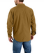 Carhartt Men's Canvas Fleece Lined Shirt Jacket - Oak Brown at Dave's New York