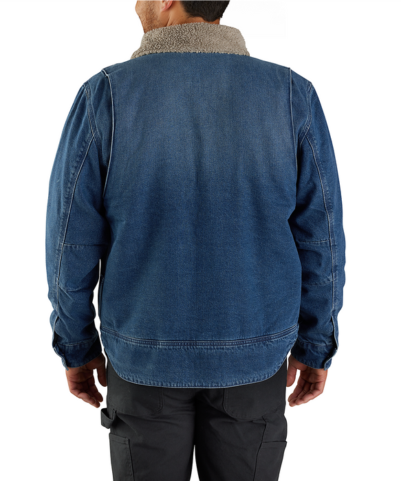 Carhartt Denim-Sherpa, jeans jacket women Color: Blue (H87) Size