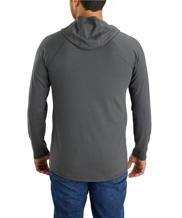 Carhartt Men's Midweight Pullover Hooded Sweatshirt - Black — Dave's New  York