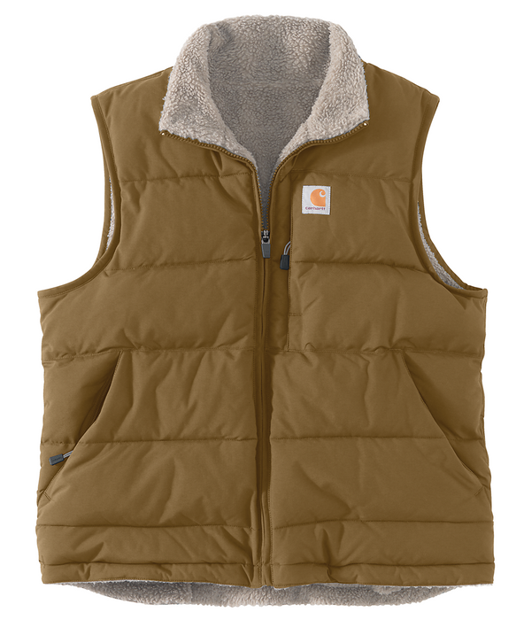 Carhartt Women's Sherpa Quilted Vest - Oak Brown at Dave's New York