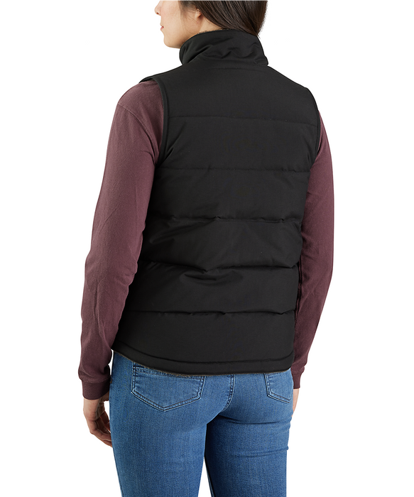 Carhartt Women's Sherpa Quilted Vest - Black at Dave's New York