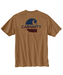 Carhartt Loose Fit "C" Logo Pocket T-shirt - Oiled Walnut Heather at Dave's New York