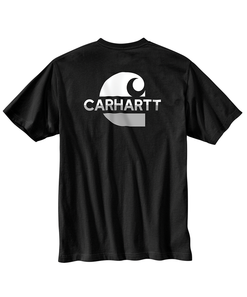 【即購入OK】carhartt ポケット ロゴ ポケット Tシャツ ブラック
