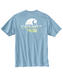 Carhartt Loose Fit "C" Logo Pocket T-shirt - Moonstone at Dave's New York