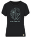 Carhartt Women's Relaxed Fit Floral Print T-shirt - Black at Dave's New York
