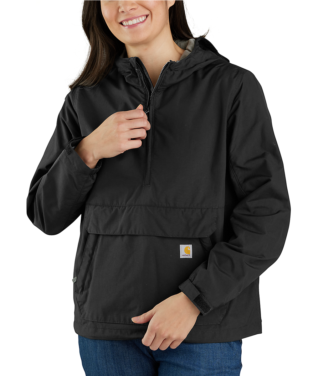 Carhartt Women s Rain Defender Packable Anorak Black Dave s