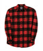 Big Bill Men's Premium Flannel Work Shirt in Red / Black Buffalo Plaid at Dave's New York