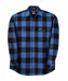 Big Bill Men's Premium Flannel Work Shirt in Blue / Black Plaid at Dave's New York