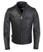 Schott 141 Classic Café Racer Leather Moto Jacket at Dave's New York