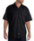 Dickies 1574 Short Sleeve Work Shirt in Black at Dave's New York