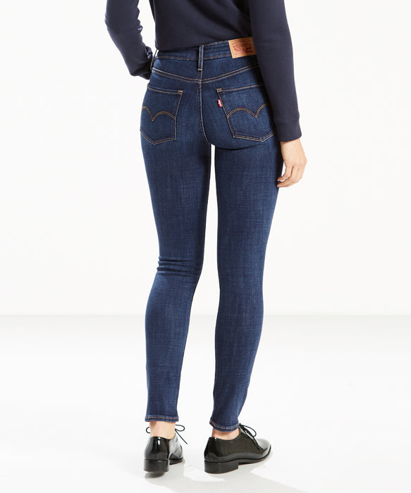 Levi's Women's 721 High Rise Skinny Jeans in Blue Story at Dave's New York