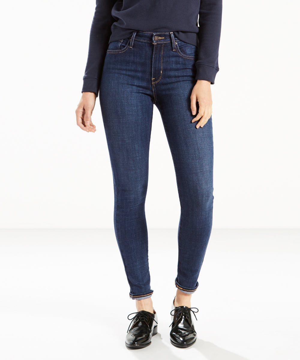 Levi's Women's 721 High Rise Skinny Jeans - Blue Story Dave's