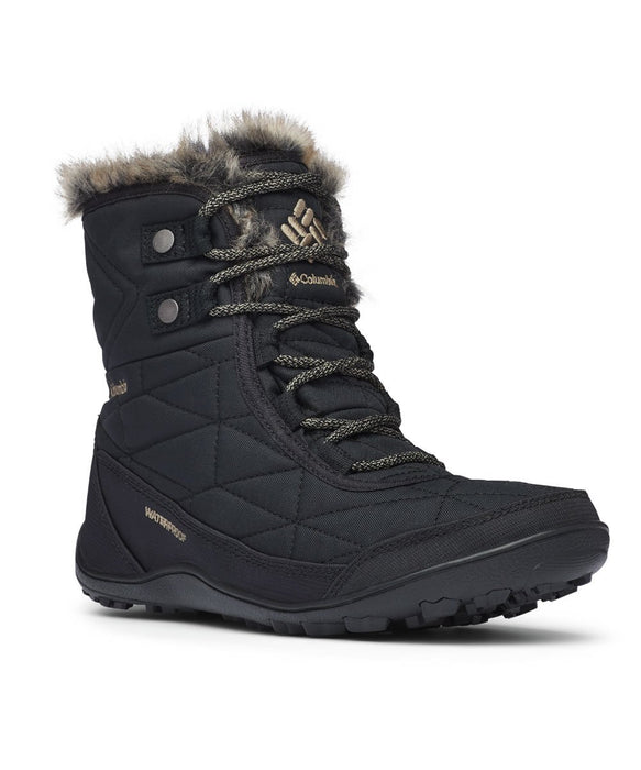 Columbia Women's Minx Shorty III Winter Boots in Black at Dave's New York