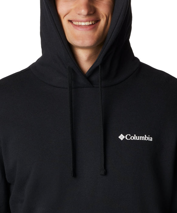Columbia Men's Viewmont II Sleeve Graphic Hoodie - Black/White at Dave's New York