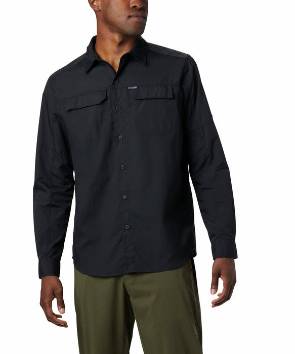 Columbia Sportswear Silver Ridge Long Sleeve Shirt - Black — Dave's New York