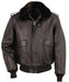 Schott 184SM Leather Bomber Jacket in Brown at Dave's New York