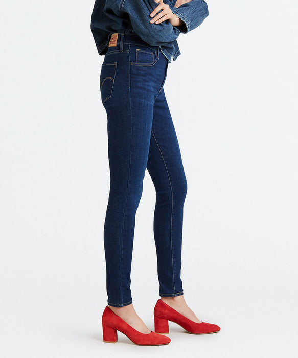 Levi's® Japanese Selvedge Womens Column High Rise Straight Jeans - Dar