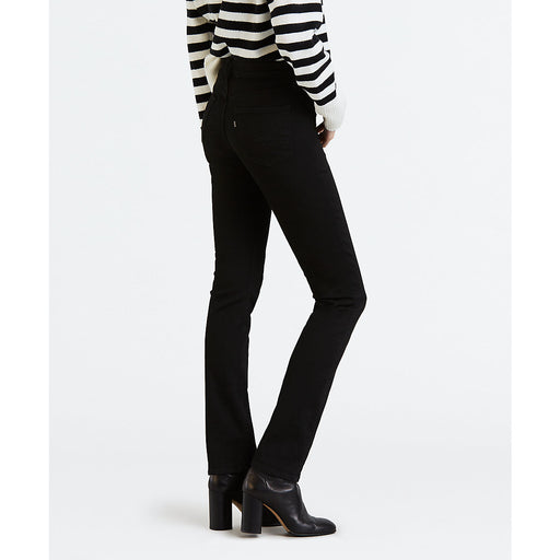 Levi's Women's Mid Rise Skinny Fit Jeans in Blackest Night at Dave's New York