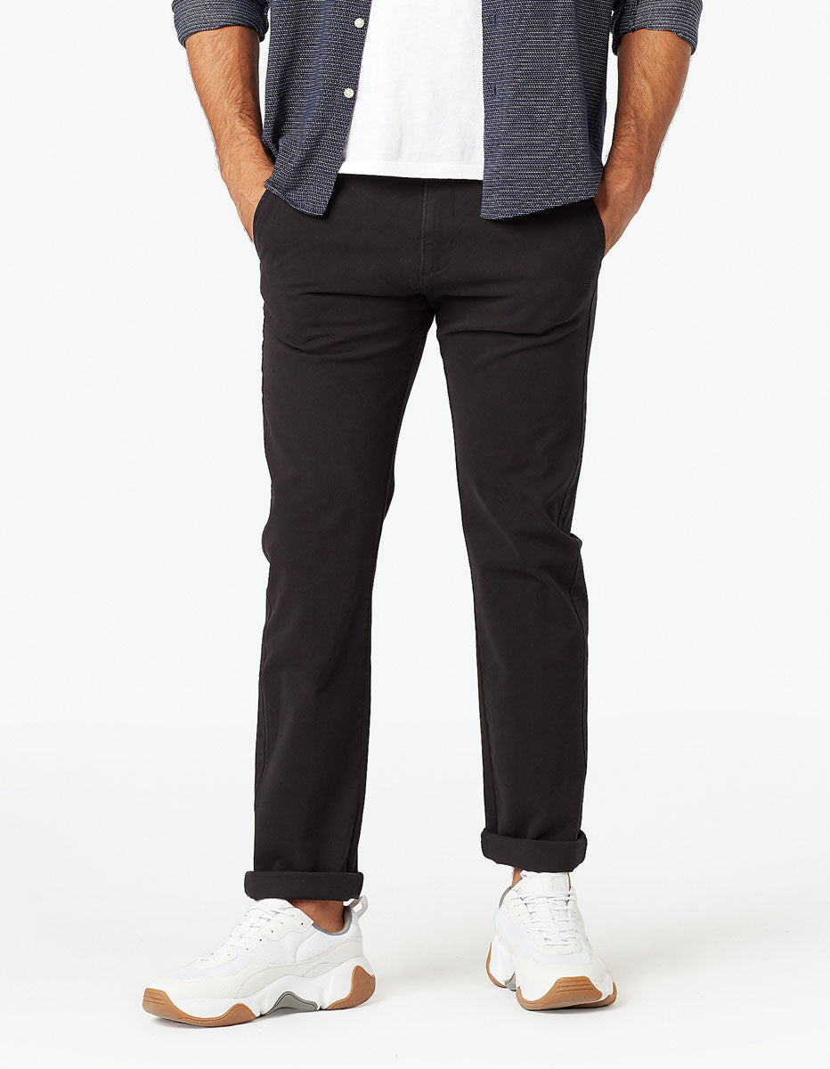 Dockers Ultimate Chino with Smart 360 Flex - Black — Dave's New York