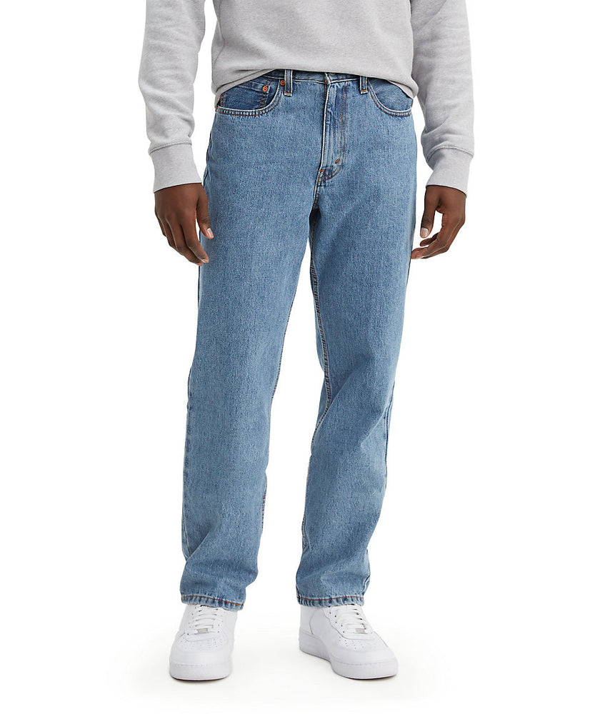 Men's 550 Relaxed Fit Jeans - Light Stonewash — Dave's New York