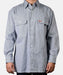 Ben Davis 100% Cotton Long Sleeve Button-Down Work Shirt - Hickory Stripe at Dave's New York