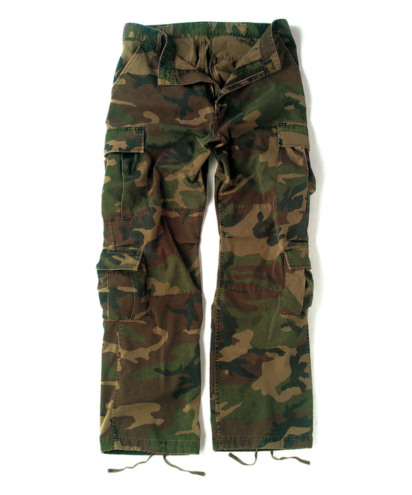 Rothco Vintage Paratrooper Fatigue Pants Woodland Camo