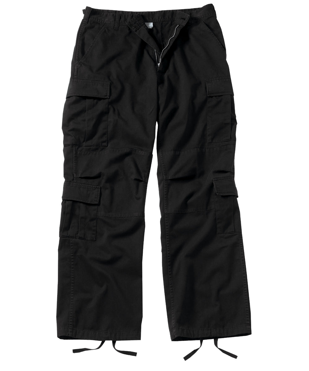 Rothco Vintage Paratrooper Fatigue Pants Black — Dave's New York