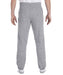 Jerzees Super Sweats NuBlend Fleece Pocketed Sweatpants - Oxford Grey at Dave's New York