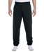 Jerzees Super Sweats NuBlend Fleece Pocketed Sweatpants - Black at Dave's New York