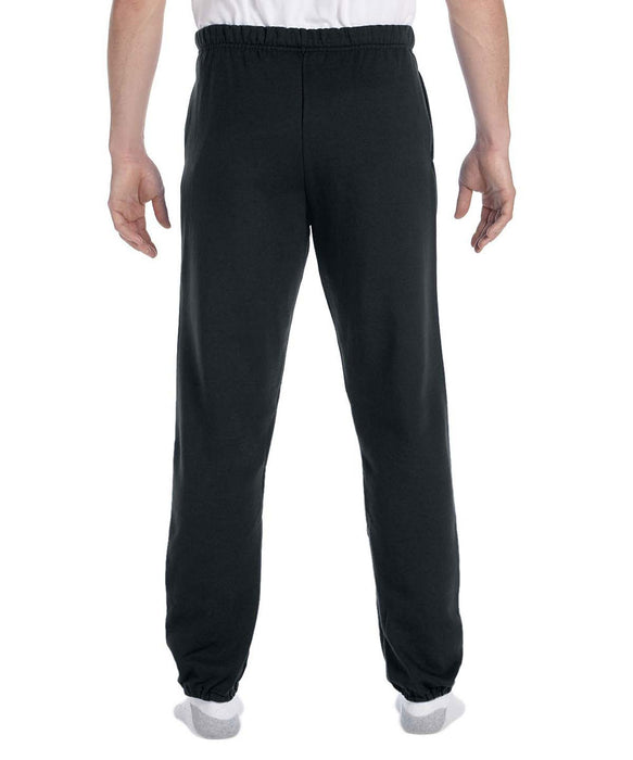 Plain Pocketed Sweatpants (Black)