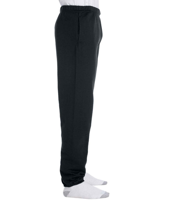 Plain Pocketed Sweatpants (Black)