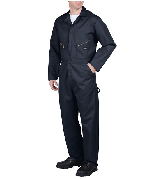 Dickies 48799 Long Sleeve Coverall in Dark Navy at Dave's New York