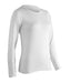 ColdPruf Women's Authentic Wool Thermal Top in Winter White at Dave's New York