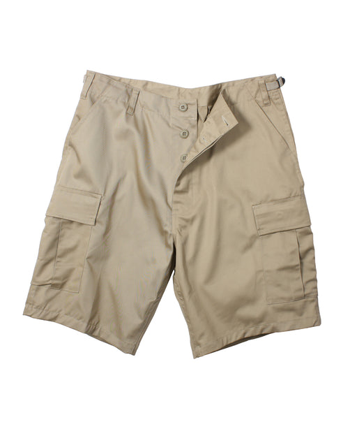 Rothco Army Style BDU Cargo Shorts - Khaki at Dave's New York