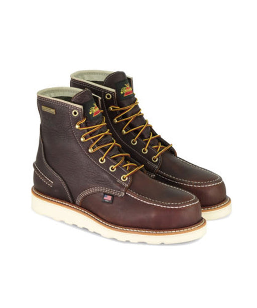 Thorogood 1957 Series 6-inch Waterproof Moc Toe Boots in Briar Pitstop at Dave's New York
