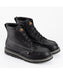 Thorogood American Heritage Midnight Series 6-inch Moc Toe Work Boots - Black/Black at Dave's New York