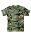 Rothco Camouflage T-shirt in Woodland at Dave's New York