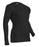 Indera Expedition Weight Cotton Raschel Knit Thermal Top - Black