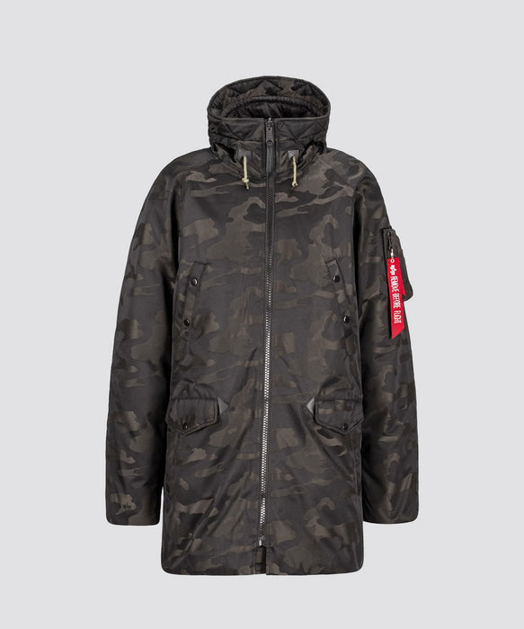 Alpha Industries Men's N-3B Down Parka in Jacquard at Dave's New York