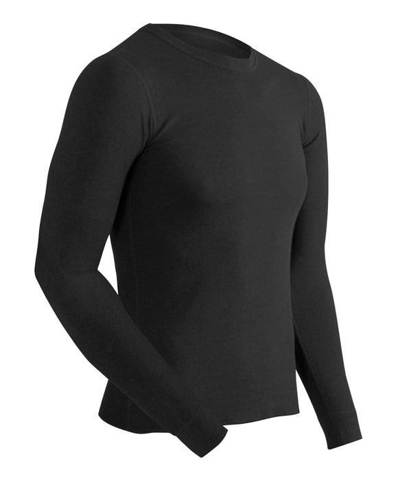ColdPruf® Basic Layer Men's Thermal Tops Black — Dave's New York