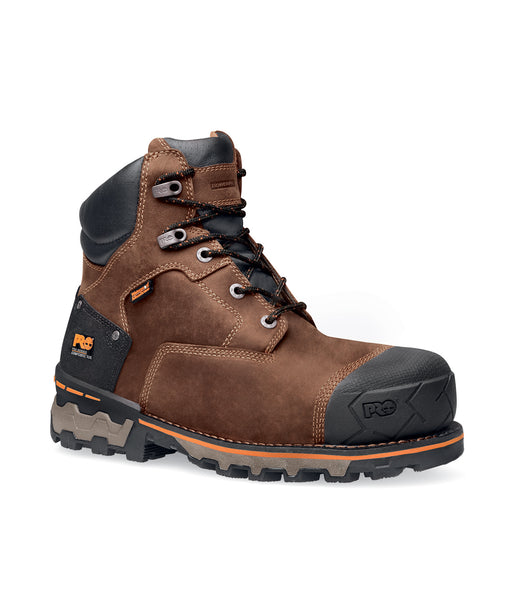 Timberland PRO® Men’s Boondock Insulated Safety Toe Work Boots in Brown at Dave's New York