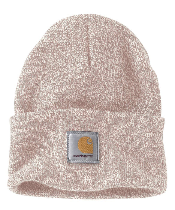 Carhartt A18 Watch Hat (Beanie) - Ash Rose/Marshmallow Marl at Dave's New York