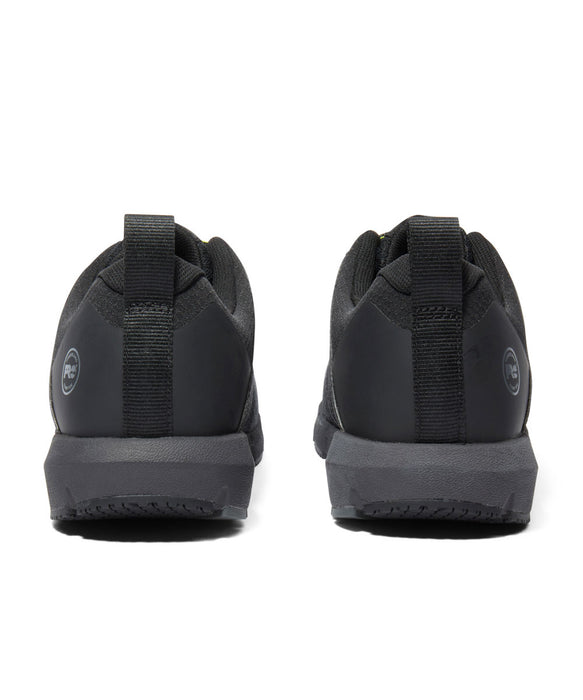 Timberland PRO Composite Toe Radius Sneaker - Black with Hi-Viz at Dave's New York